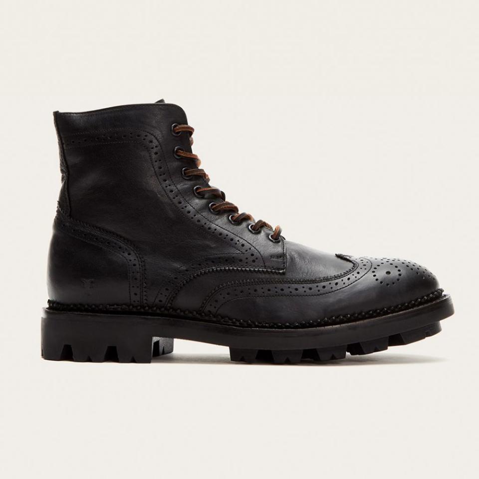 8) The Frye Company Tanker Lace-Up Boots