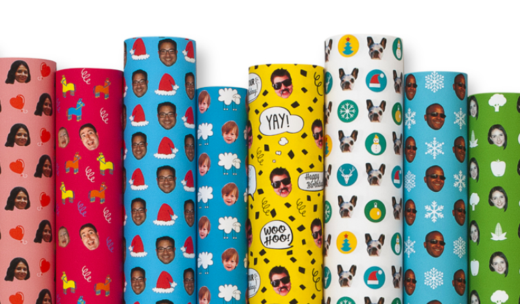 personalized wrapping paper