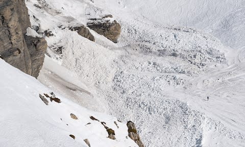 crans montana avalanche - Credit: JEAN-CHRISTOPHE BOTT/keystone