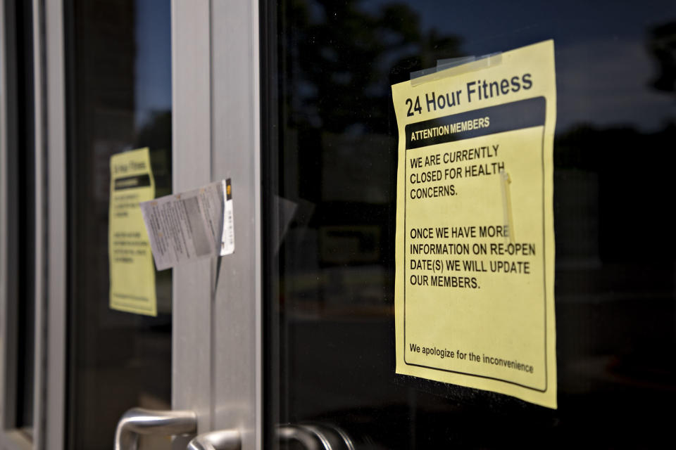 24 Hour Fitness Prepares For Bankruptcy While Gyms Start To Open (Bloomberg via Getty Images)