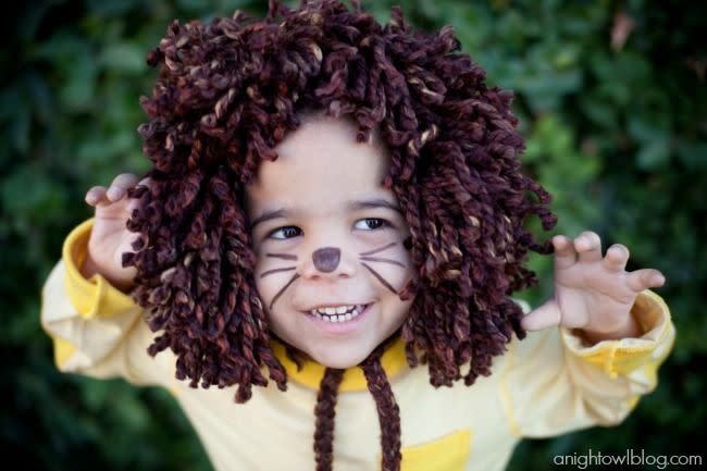 best halloween face paint ideas lion