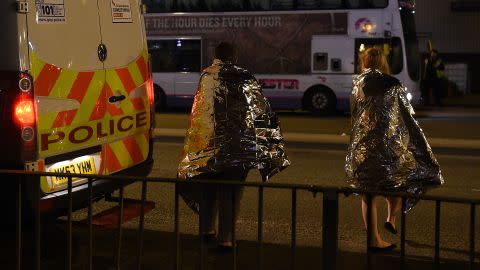 Manchester attack emergency services