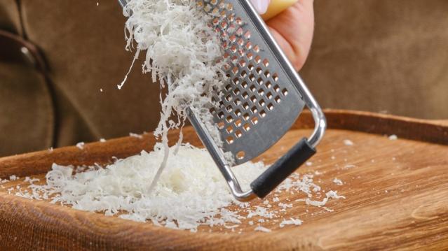 The Easiest Way to Grate Parmesan Cheese