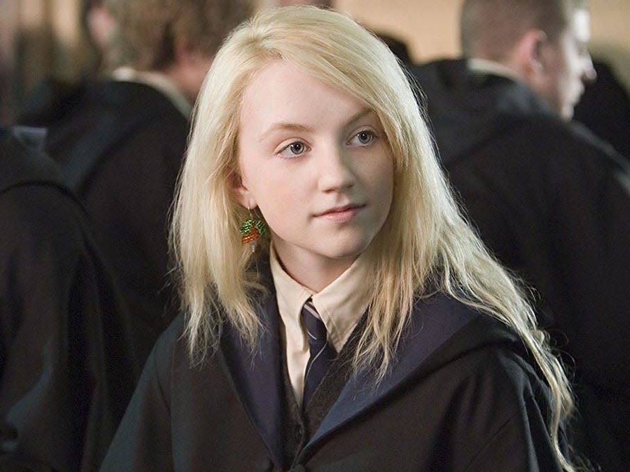 luna lovegood evanna lynch harry potter