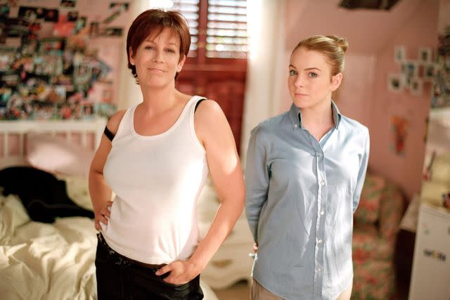 Disney/Kobal/REX/Shutterstock Lindsay Lohan and Jamie Lee Curtis in 2003's Freaky Friday