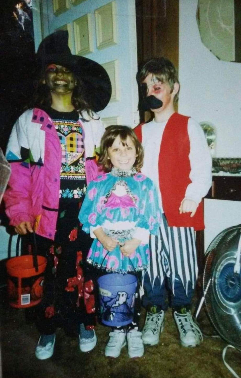 Elizabeth Krasinski and her siblings, celebrating Halloween. (Courtesy Elizabeth Krasinski)