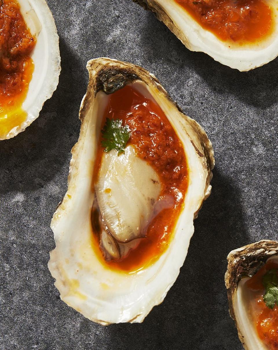 grilled oysters