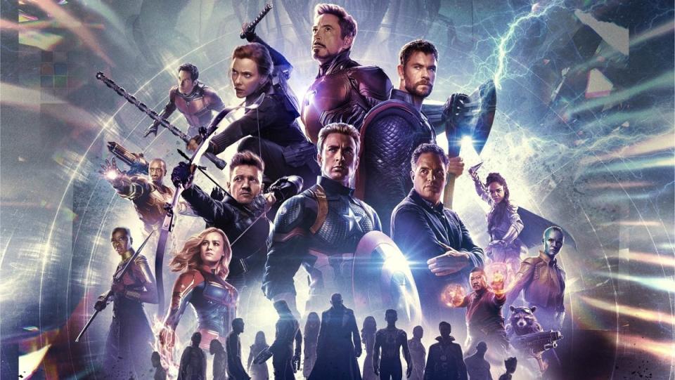 The massive roster of Avengers in Endgame.