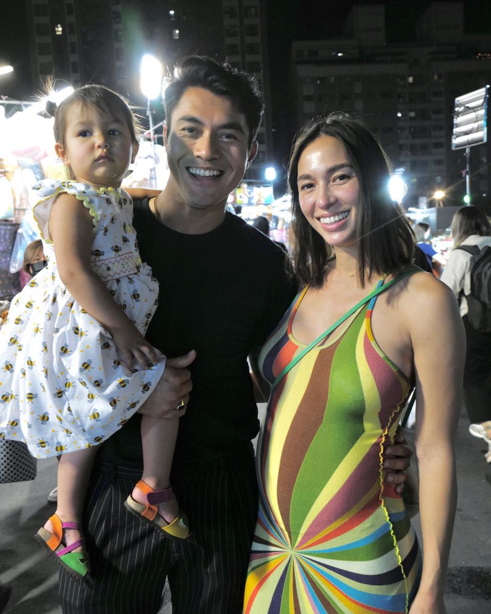 Henry Golding and Liv Lo