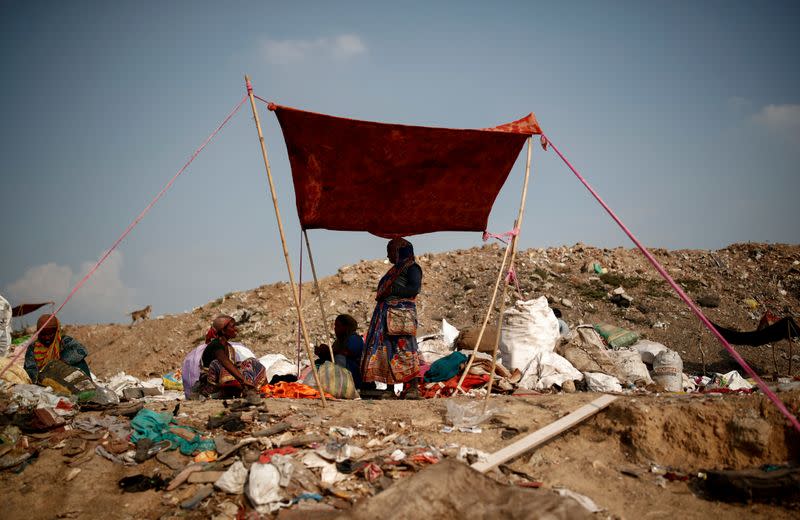 The Wider Image: "Fear will not fill our bellies": why Indian scavengers risk their lives amid coronavirus debris