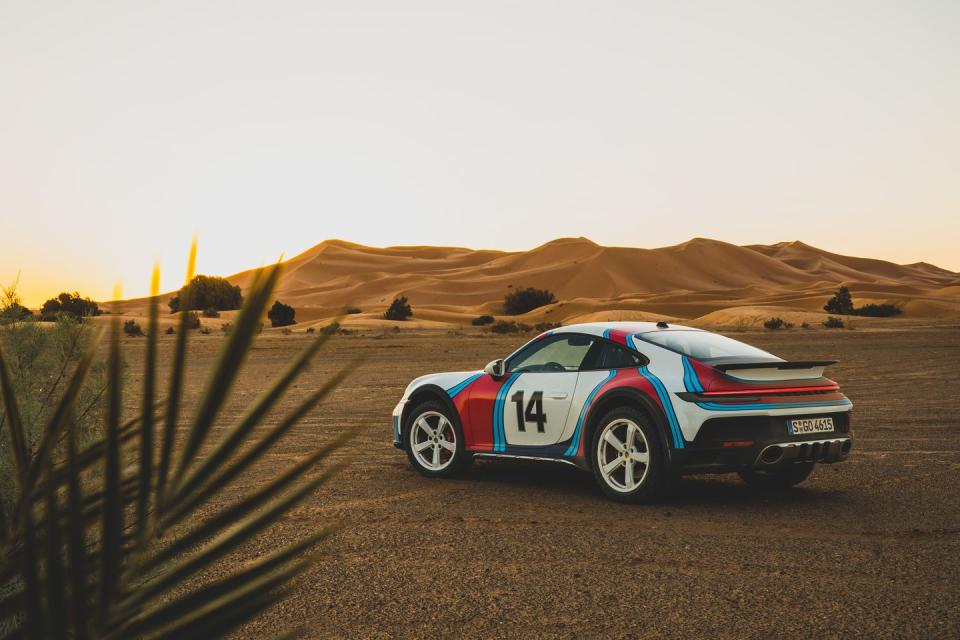 View Photos of the 2023 Porsche 911 Dakar