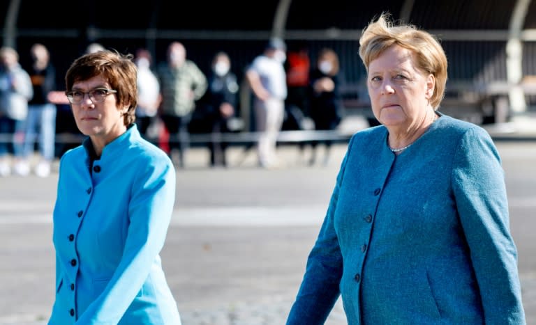 Anders als die frühere CDU-Vorsitzende und Bundeskanzlerin Angela Merkel wird ihre Nachfolgerin im Parteivorsitz, Annegret Kramp-Karrenbauer, am am bevorstehenden CDU-Parteitag teilnehmen. (HAUKE-CHRISTIAN DITTRICH)