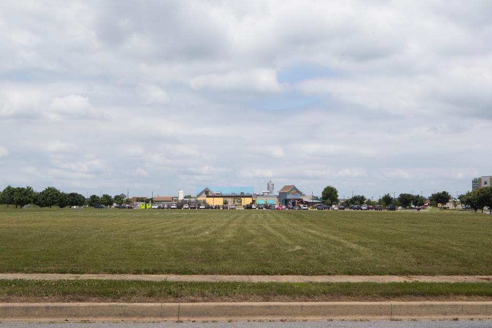 The future home of Birdie's Links and Drinks next to Middletown's Crooked Hammock Brewery. The business will be an indoor golf and entertainment center. 