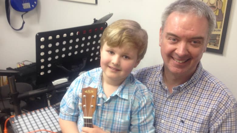 Meet an 8-year-old boy who has already recorded 7 albums