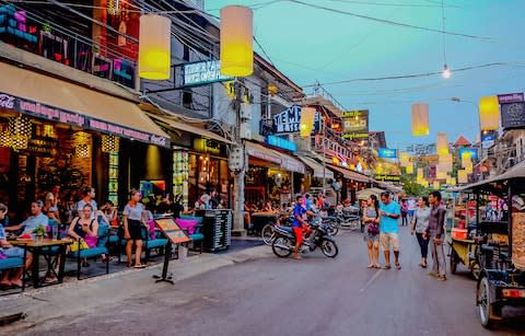 Pub Street, Siem Reap - Credit: iStock