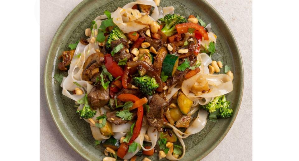 Firecracker Beef Noodles