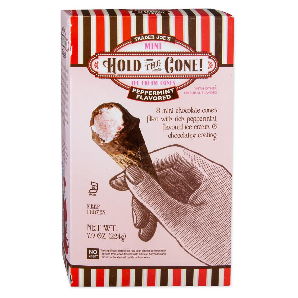 Trader Joe's Hold the Cone peppermint