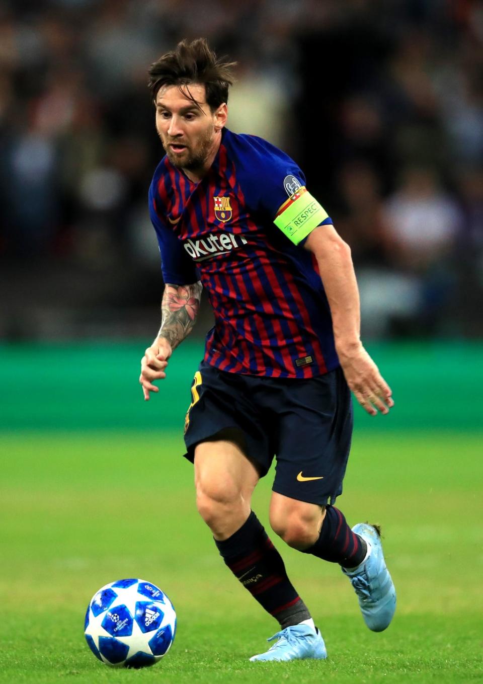 Former Barcelona star Lionel Messi is set to face Manchester City for PSG (Mike Egerton/PA) (PA Wire)