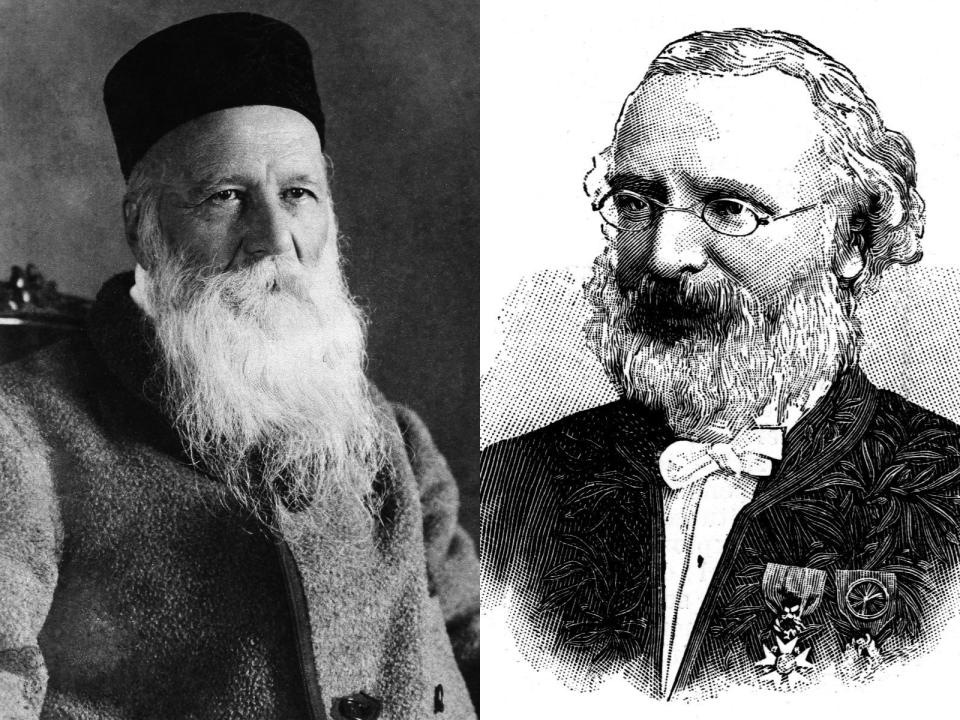 Henry Dunant and Frédéric Passy