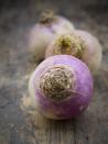 <p>Don't overlook this humble root vegetable — turnips may not be loaded with vitamins, but they are low in calories and <a href="https://nutritionandmetabolism.biomedcentral.com/articles/10.1186/1743-7075-4-24" rel="nofollow noopener" target="_blank" data-ylk="slk:high in sulfur;elm:context_link;itc:0;sec:content-canvas" class="link ">high in sulfur</a>, a mineral that's key for <a href="https://www.redbookmag.com/body/healthy-eating/g3573/natural-energy-boosting-foods/" rel="nofollow noopener" target="_blank" data-ylk="slk:energy production;elm:context_link;itc:0;sec:content-canvas" class="link ">energy production</a> and keeping your <a href="https://www.redbookmag.com/body/healthy-eating/advice/g726/metabolism-boosting-foods/" rel="nofollow noopener" target="_blank" data-ylk="slk:metabolism churning;elm:context_link;itc:0;sec:content-canvas" class="link ">metabolism churning</a>. Eat them raw in salads, roasted or sautéed with their greens, blended into soups, or even mashed as a potato substitute. </p>