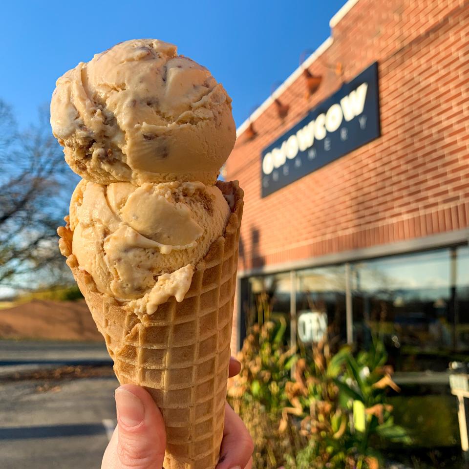 Owowcow will roll out their fall flavors in the coming weeks, including their pumpkin caramel pecan ice cream.