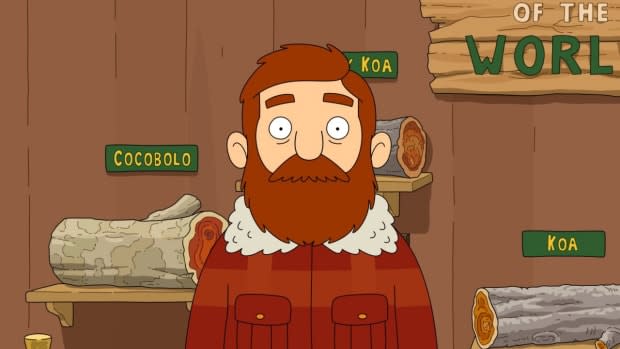 Beef Tobin, voiced by Nick Offerman, on "The Great North"<p>FOX</p>