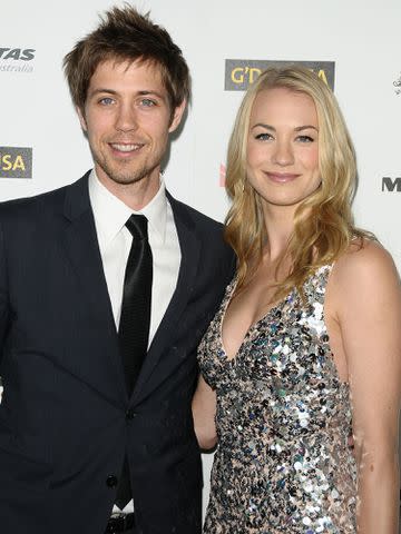 <p>Jason LaVeris/FilmMagic</p> Yvonne Strahovski and Tim Loden attend the 2011 G'Day USA Los Angeles black tie gala on January 22, 2011, in Los Angeles, California.