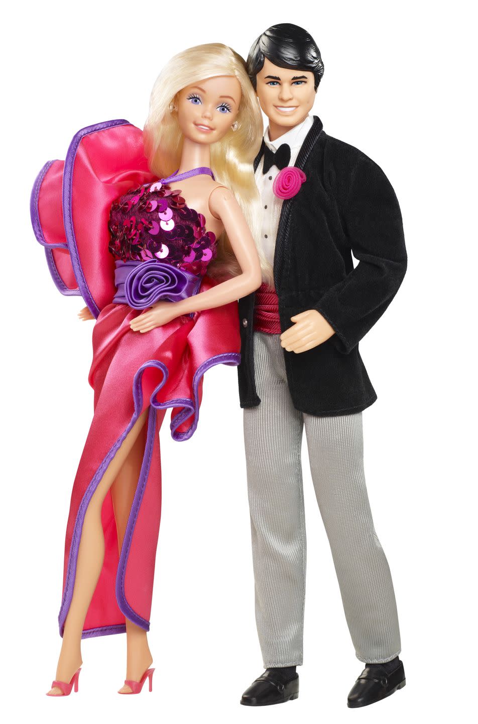 Barbie, Doll, Toy, Pink, Formal wear, Figurine, Costume, 