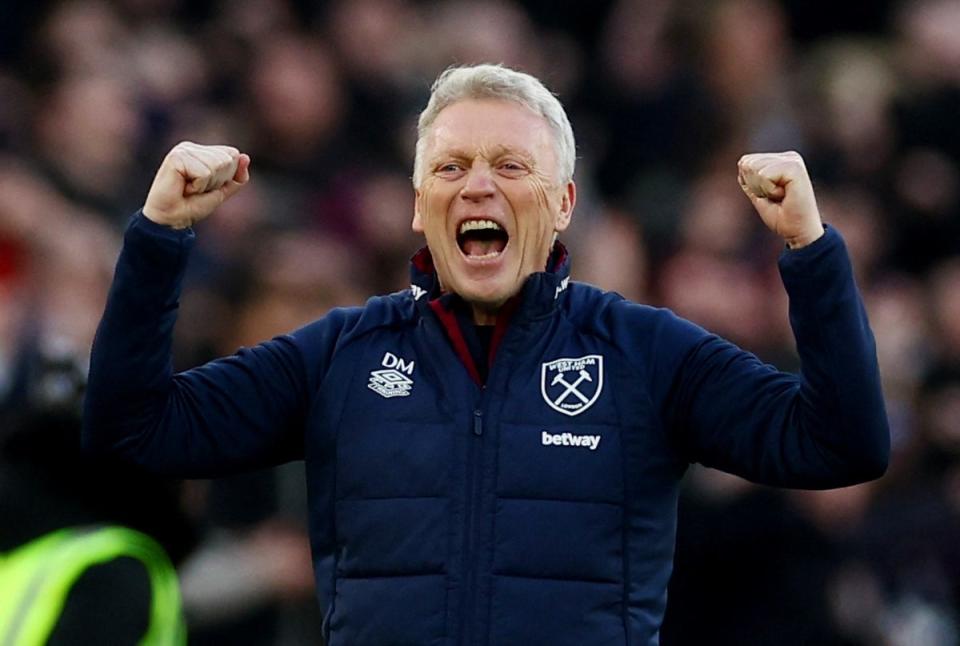 David Moyes could celebrate a crucial three points (Action Images via Reuters)