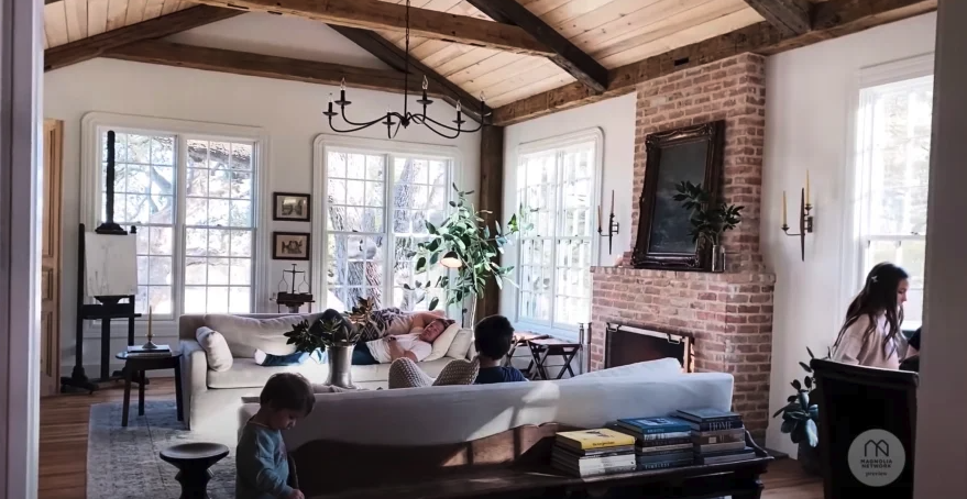 chip and joanna gaines living room