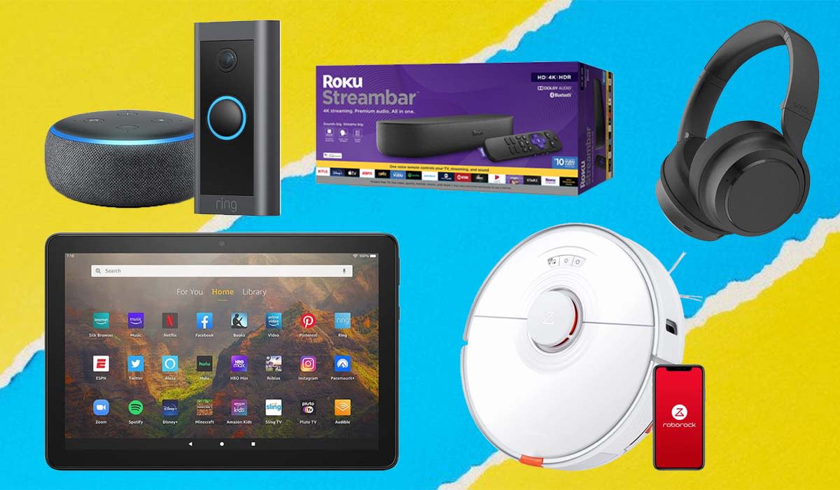 Amazon's Black Friday tech deals include historic-low pricing on items like the Roborock S7 robot vacuum, Ring Video Doorbell Wired and Fire HD 10 tablet.