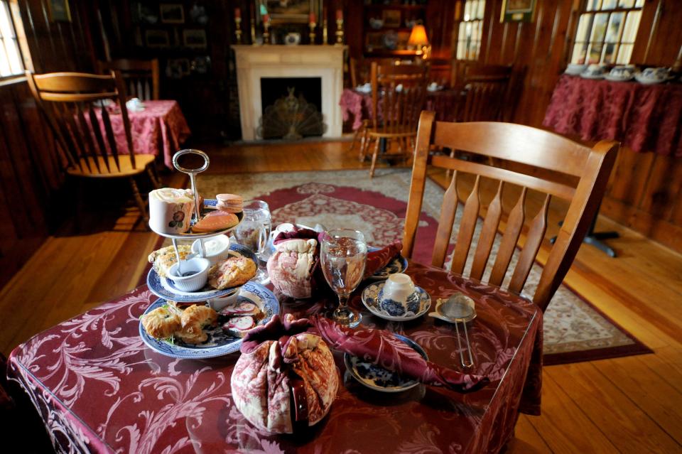 Dunbar House Tea Room, shown here in 2021, will host a celebration of the 250th anniversary of the Boston Tea Party on Dec. 16.