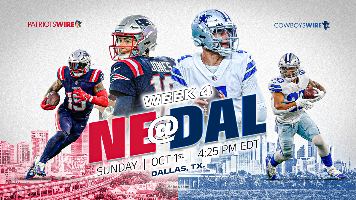 How to watch the New England Patriots vs. Dallas Cowboys this afternoon on  Fox