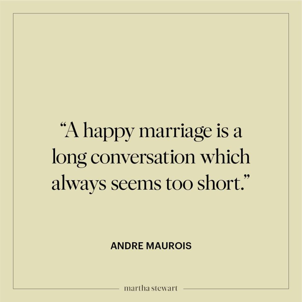 anniversary quote by Andre Maurois