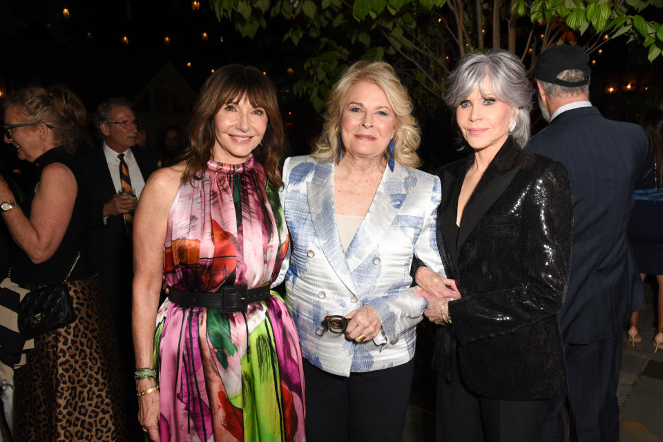 Mary Steenburgen, Candice Bergen and Jane Fonda