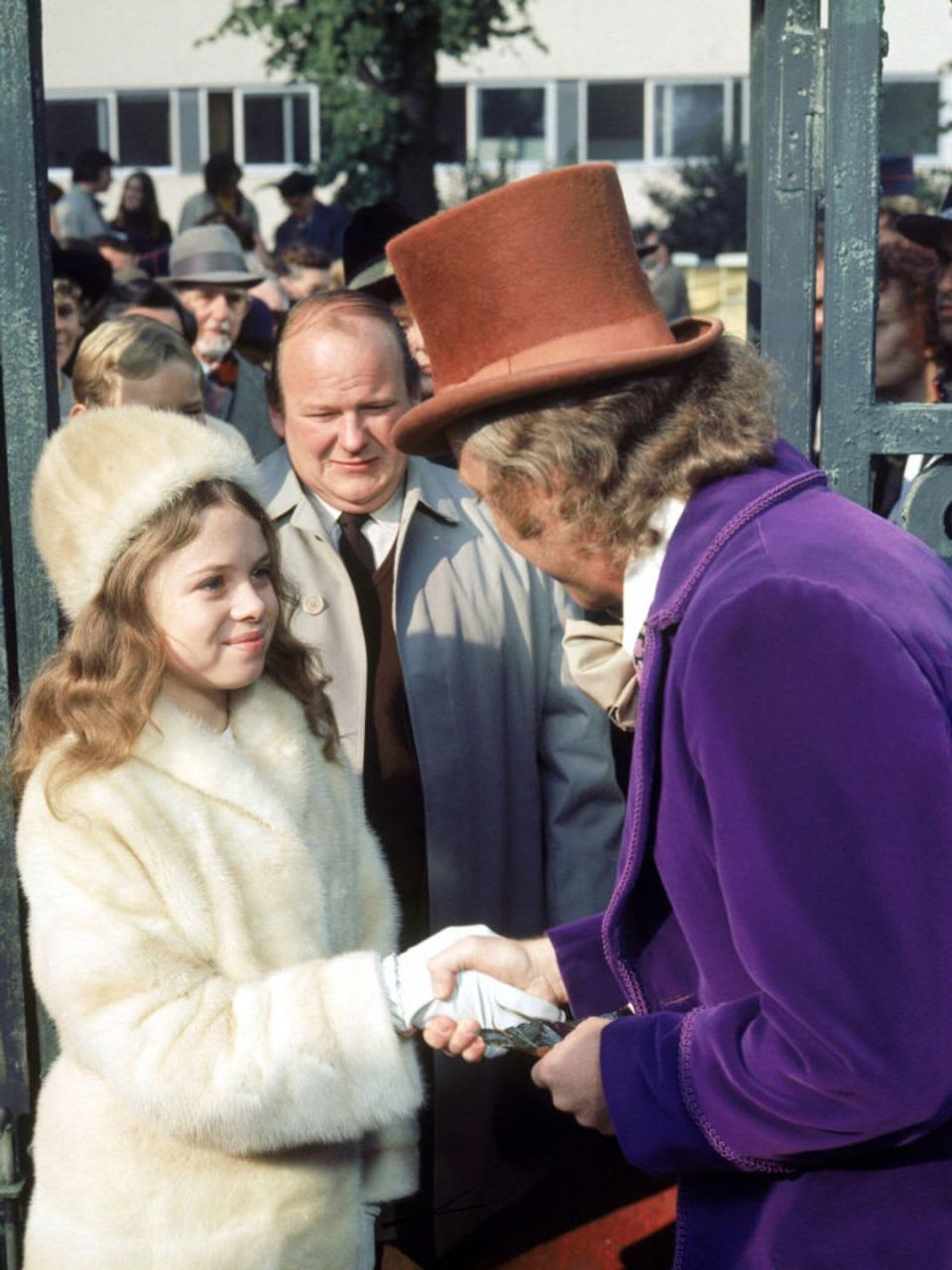 Roy Kinnear as Veruca Salt's father Henry in Willy Wonka and the Chocolate Factory 