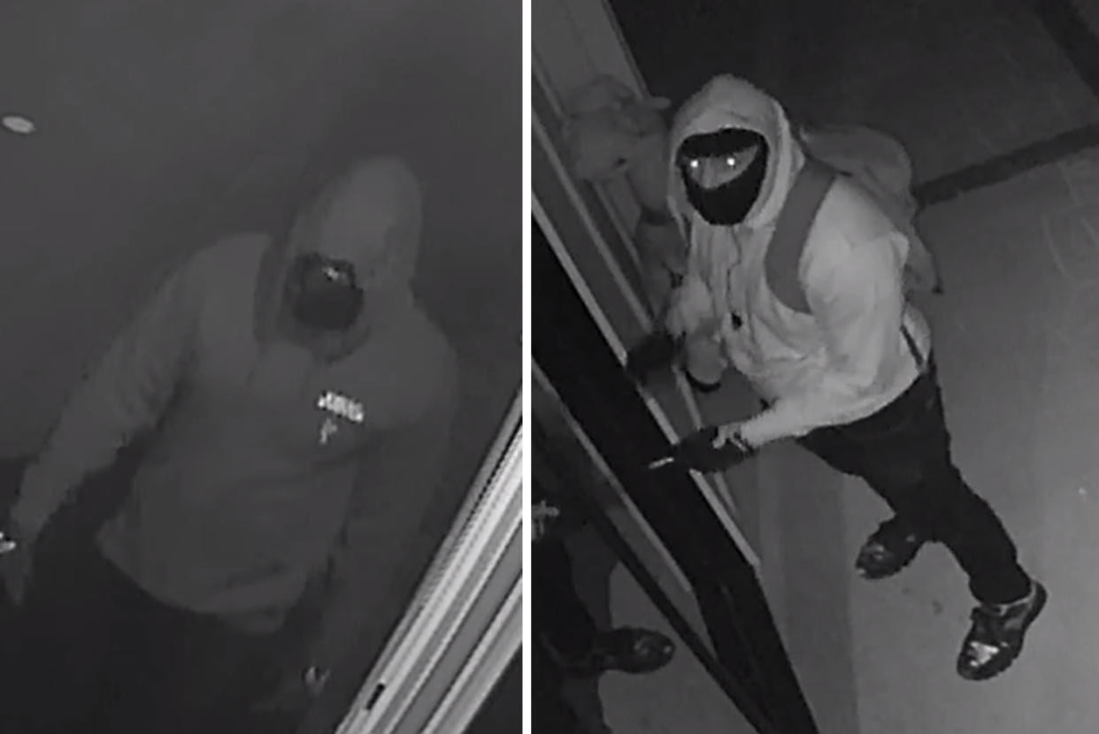 Image: The two male suspects (LAPD)