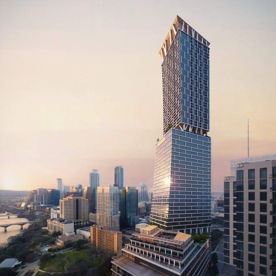 Waterline will be the tallest tower in Austin, and in all of Texas, when it opens in four years.