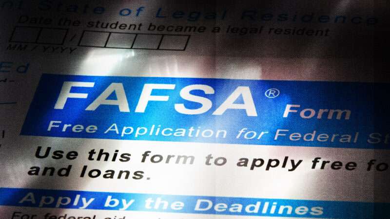 FAFSA form