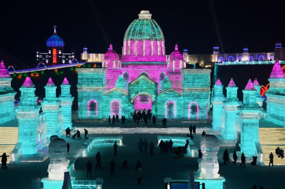 34th Annual Harbin Ice Festival kicks off in style