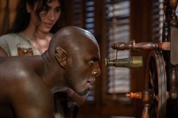 Idris Elba as a Djinn in "Three Thousand Years of Longing"<p>MGM Studios</p>