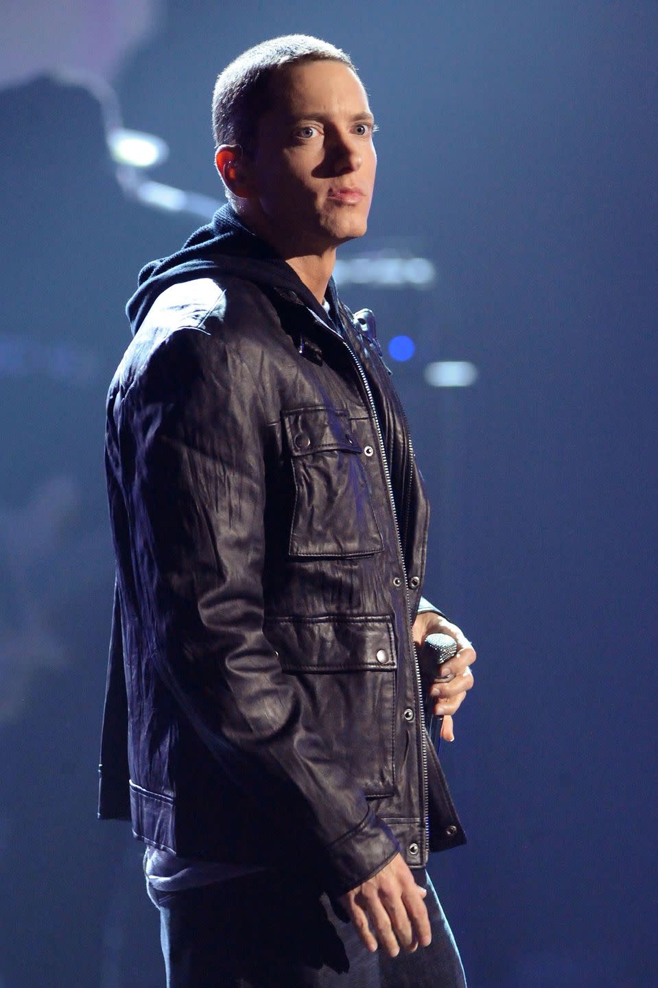 <p>The Grammy-winning rapper was sued by mother Debbie Mathers-Briggs in 1999, when he was 26 years old. According to <em><a href="https://www.rollingstone.com/music/news/eminem-sued-by-his-mom-19990920" rel="nofollow noopener" target="_blank" data-ylk="slk:Rolling;elm:context_link;itc:0;sec:content-canvas" class="link ">Rolling</a> </em><em><a href="https://www.rollingstone.com/music/news/eminem-sued-by-his-mom-19990920" rel="nofollow noopener" target="_blank" data-ylk="slk:Stone;elm:context_link;itc:0;sec:content-canvas" class="link ">Stone</a></em>, Eminem "slandered her in various broadcast and print interviews, by implying she was an unstable drug abuser." Debbie wanted $10 million in damages. Wowza.</p><p>According to Eminem's lawyer, Debbie had "been threatening to sue him since the success of his single 'My Name Is...'"</p><p><a href="http://www.mtv.com/news/1585515/freestyling-with-eminem-1999-in-the-loder-files/" rel="nofollow noopener" target="_blank" data-ylk="slk:Eminem claimed;elm:context_link;itc:0;sec:content-canvas" class="link ">Eminem claimed</a> he ended up having to raise young brother Nate on his own. According to Debbie, Eminem's lyrics about his upbringing were fabrications.</p><p>"I wasn't happy when he made up a whole new life for himself — what mother wants to be known as a pill-popping alcoholic who lives on welfare? To tell the truth, I was heartbroken. The lies started coming thick and fast — and not just from Marshall. ... I think he's forgotten the good times we had," she <a href="http://www.mtv.com/news/1595061/eminems-mom-tells-her-side-of-the-story-in-new-memoir/" rel="nofollow noopener" target="_blank" data-ylk="slk:told MTV News;elm:context_link;itc:0;sec:content-canvas" class="link ">told MTV News</a> in 2008, while promoting her memoir, <em><a href="https://www.amazon.com/My-Son-Marshall-Eminem/dp/184454673X/ref=sr_1_2?ie=UTF8&qid=1519231115&sr=8-2&keywords=My+Son+Marshall%2C+My+Son+Eminem&tag=syn-yahoo-20&ascsubtag=%5Bartid%7C10049.g.37186525%5Bsrc%7Cyahoo-us" rel="nofollow noopener" target="_blank" data-ylk="slk:My Son Marshall, My Son Eminem;elm:context_link;itc:0;sec:content-canvas" class="link ">My Son Marshall, My Son Eminem</a></em>.</p>