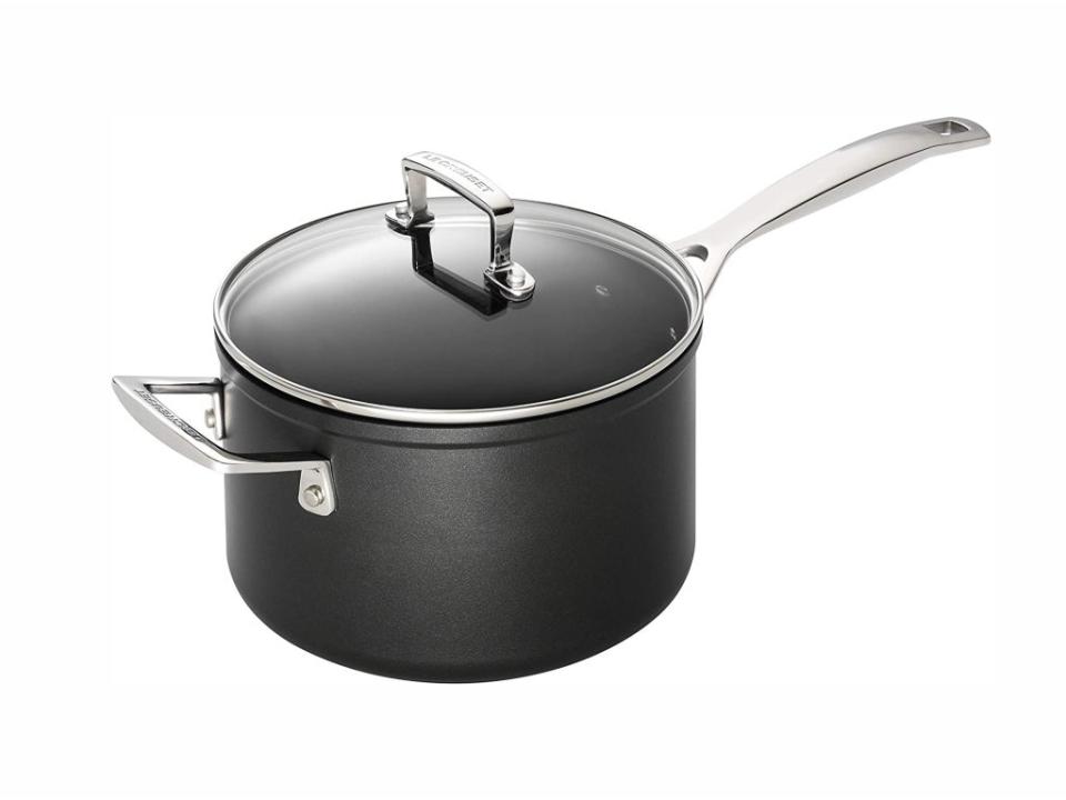 Le Creuset toughened non-stick saucepan, black: Was £135, now £94.49, Amazon.co.uk (Amazon)