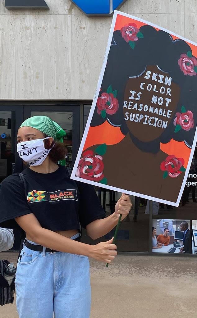 Mikiiya Foster, Black Lives Matter Protest, Simi Valley