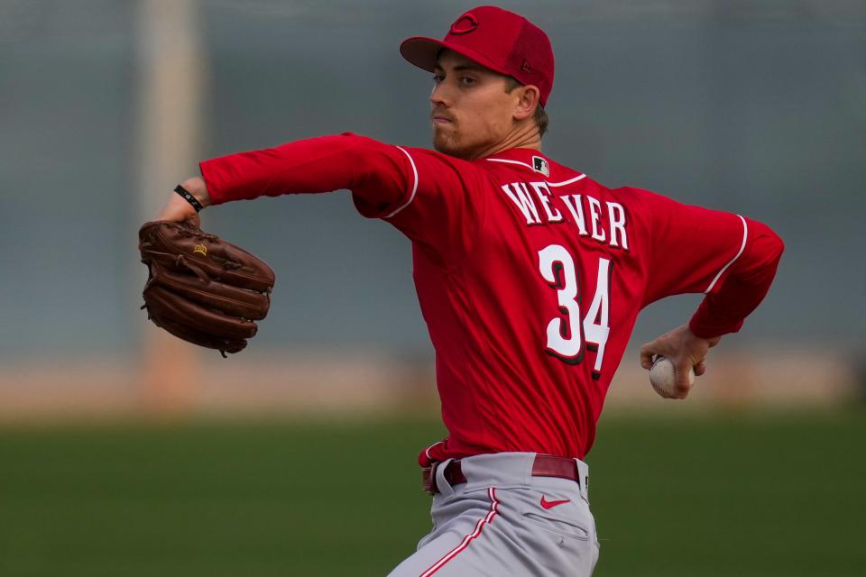 Luke Weaver may miss the start of the season after exiting his last start with a sore forearm.