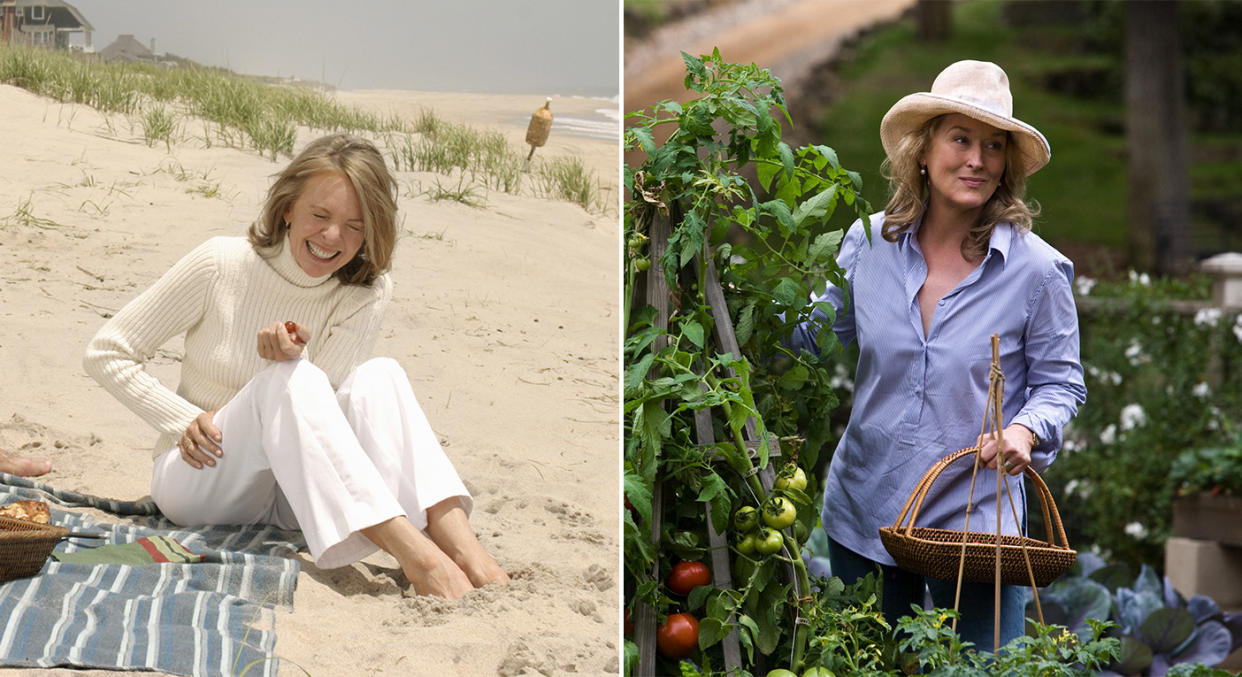 Coastal Grandmother trend - Diane Keaton  and Meryl Streep