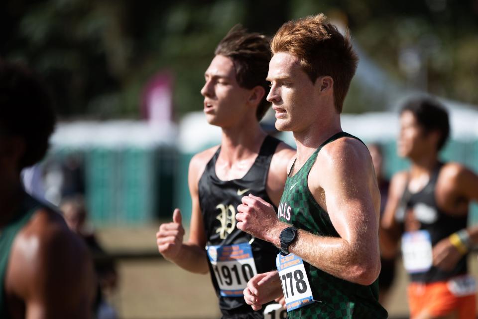 Florida high school athletes from Classes 1A, 2A, 3A and 4A compete in the cross country state championships at Apalachee Regional Park on Saturday, Nov. 5, 2022.