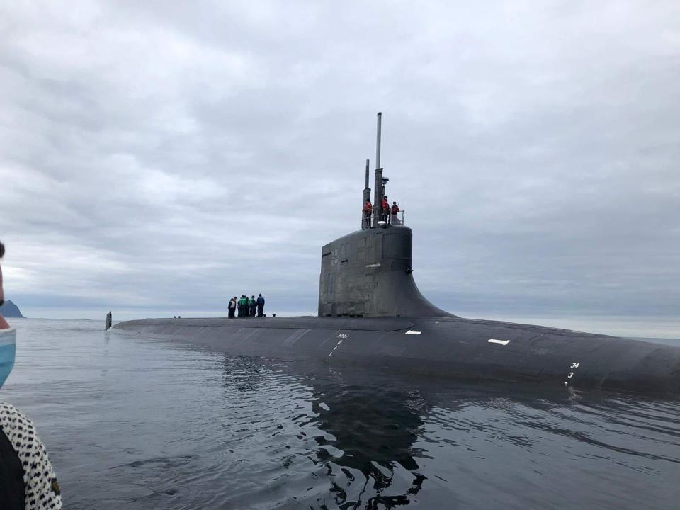 Navy submarine Seawolf Norway