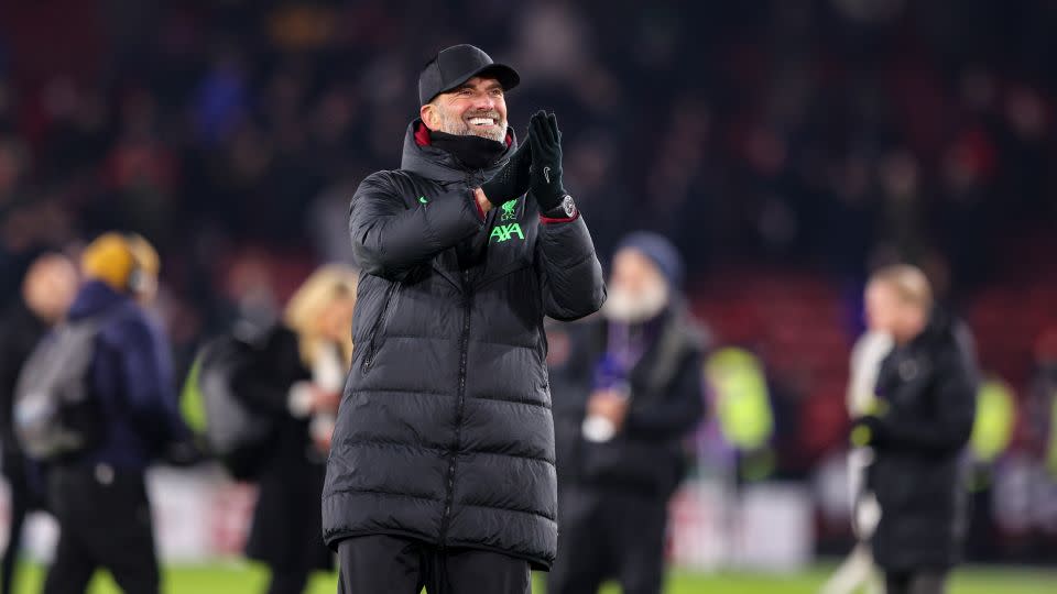 Liverpool manager Jürgen Klopp invited Eriksson to Anfield. - Alex Dodd/CameraSport/Getty Images