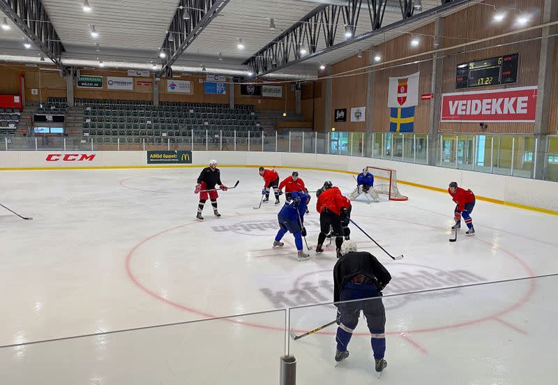 Ice hockey during the coronavirus disease (COVID-19) pandemic, in Gothenburg